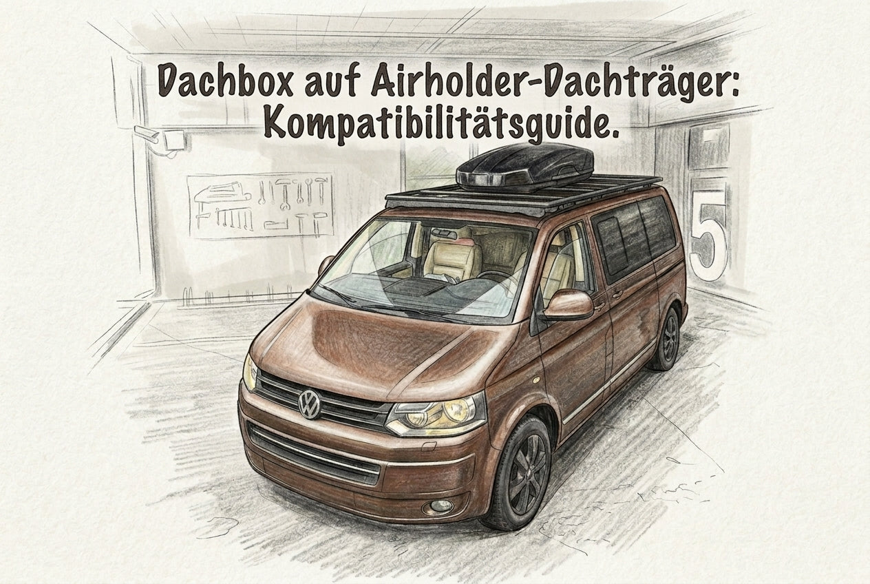 Dachbox auf Aluminium-Dachträger: Kompatibilitätsguide für Thule, Hapro und Atera