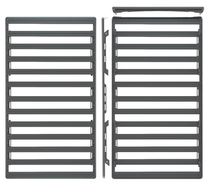 Dachträger Volkswagen Transporter T5/T6 SWB Airholder Breit / Wide Version – Draufsicht der Dachplattform