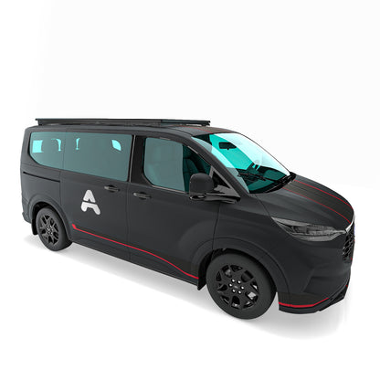 Dachträger Ford Transit / Tourneo Custom V710 L1 (Copy) – Draufsicht der Dachplattform