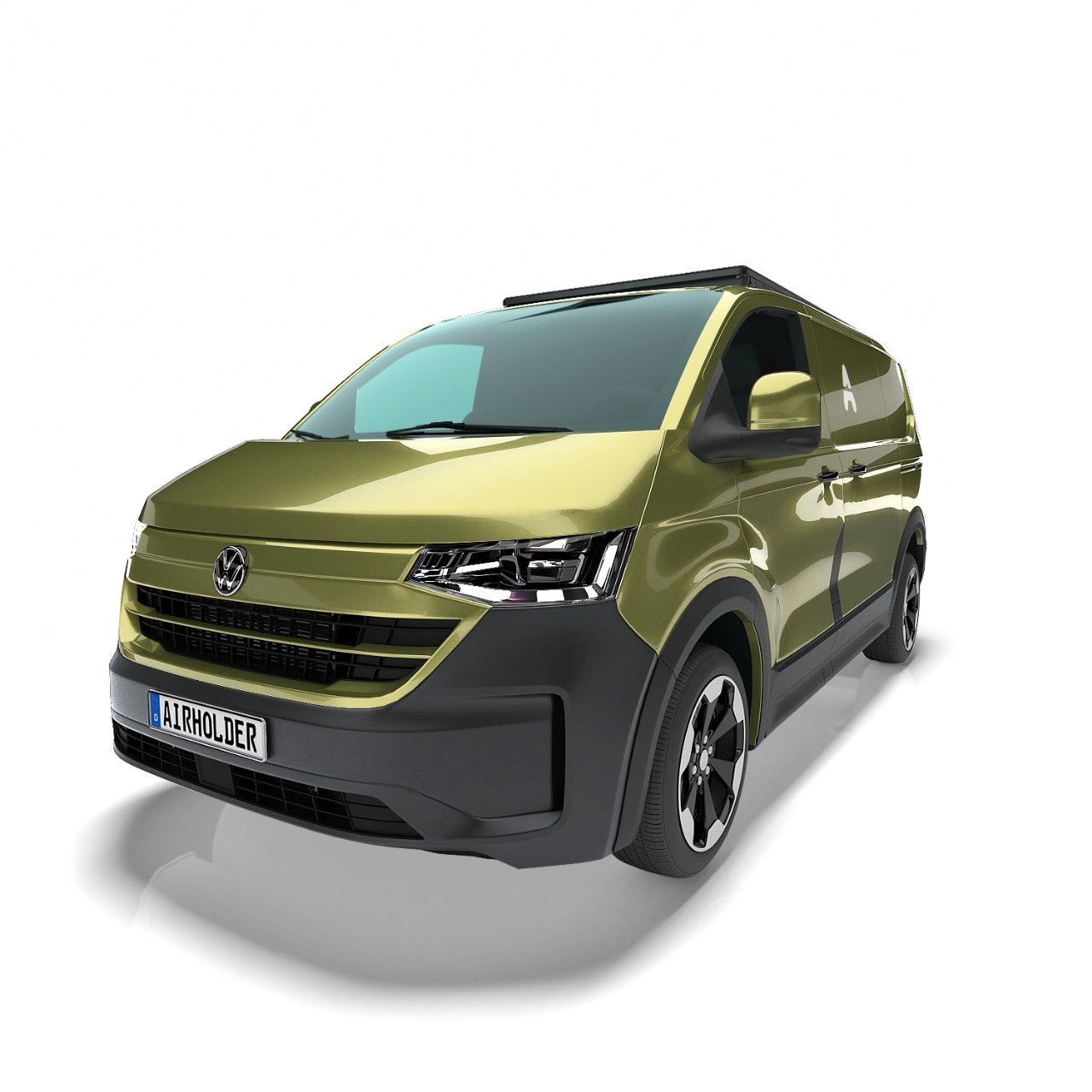 Dachträger Volkswagen Neue Transporter SWB L1 – Draufsicht der Dachplattform